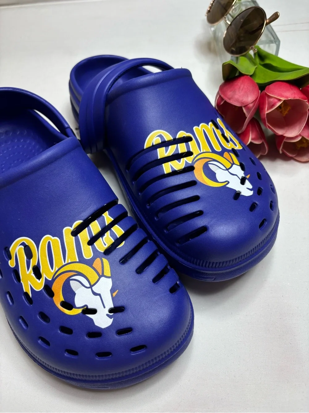 Los Angeles Rams FOCO Women's Clogs - Size L (9-10) New without tag #002